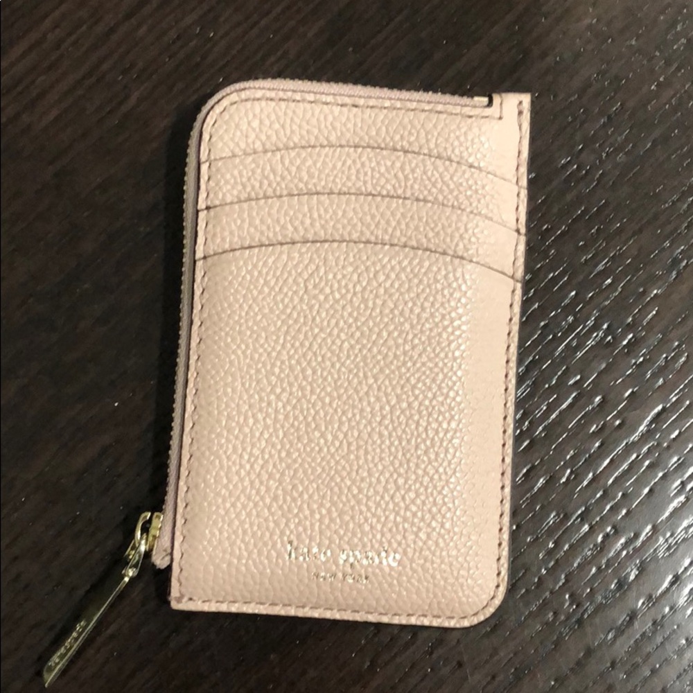 Kate Spade zip card holder